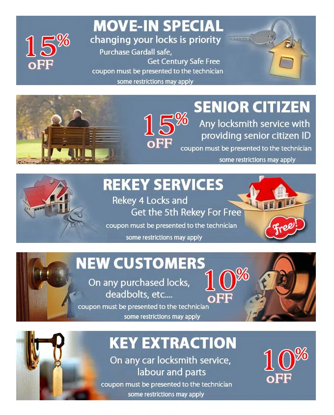 Locksmith Store Chicago, IL 312-288-7680 - coupon21-set-five